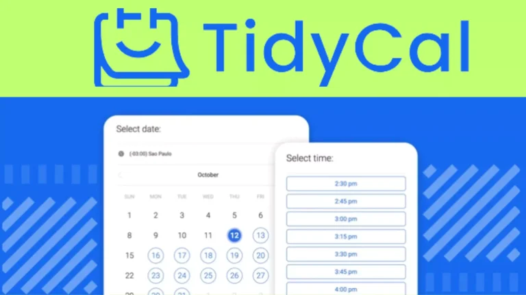 Tidycal appsumo deal